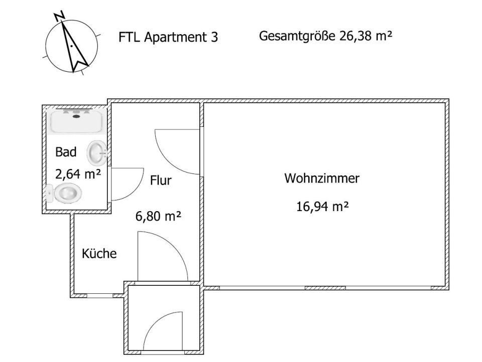 Monteur - Budget Apartments פרייטל חדר תמונה